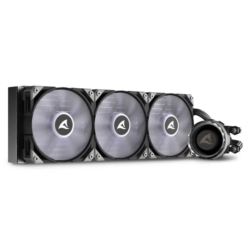 Sharkoon Wasserkühlung S90 RGB 3 Lüfter  360mm      Schwarz