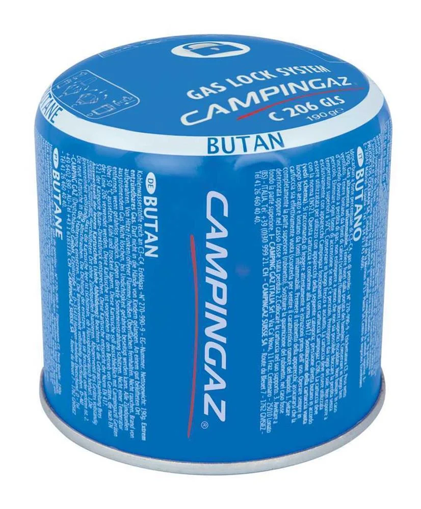 CAMPINGAZ C206 GLS 190 G BUTANO/PROPANO CARTUCHO .