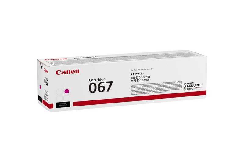 Toner 067 Original Magenta 1250 Páginas - Canon