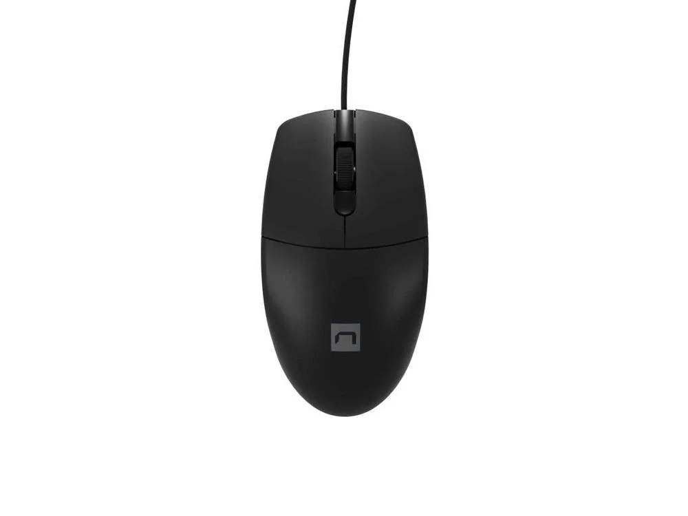 Raton Natec Ruff 2 1000dpi Optico Negro