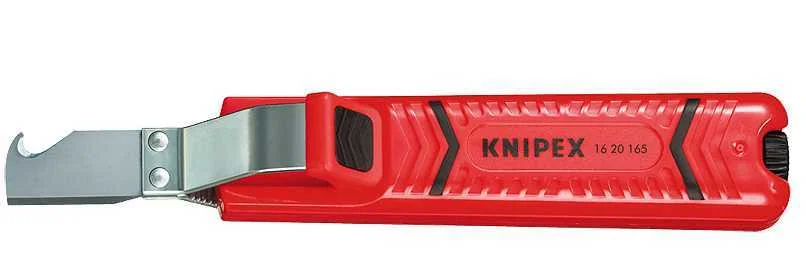 KNIPEX 16 20 165 SB DESCARNADOR DE CABO VERMELHO