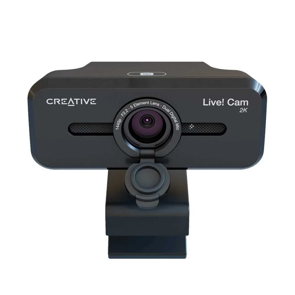 Webcam Live! Cam Sync V3 2k Qhd C/ Zoom Digital 4x - Creative