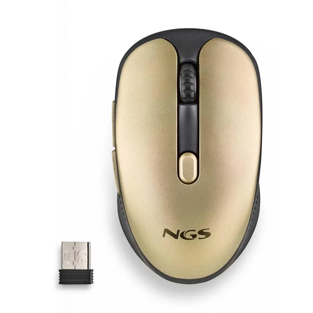 Rat?n Inal?mbrico Ngs Evo Rust/ Bater?a Recargabl.