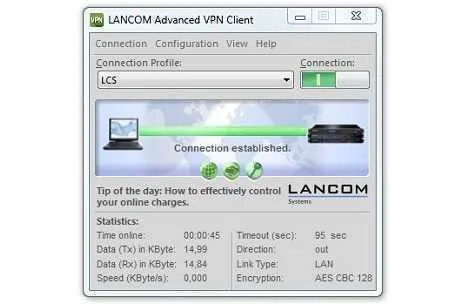 LANCOM SYSTEMS ADVANCED VPN CLIENT (WINDOWS) 10 L.
