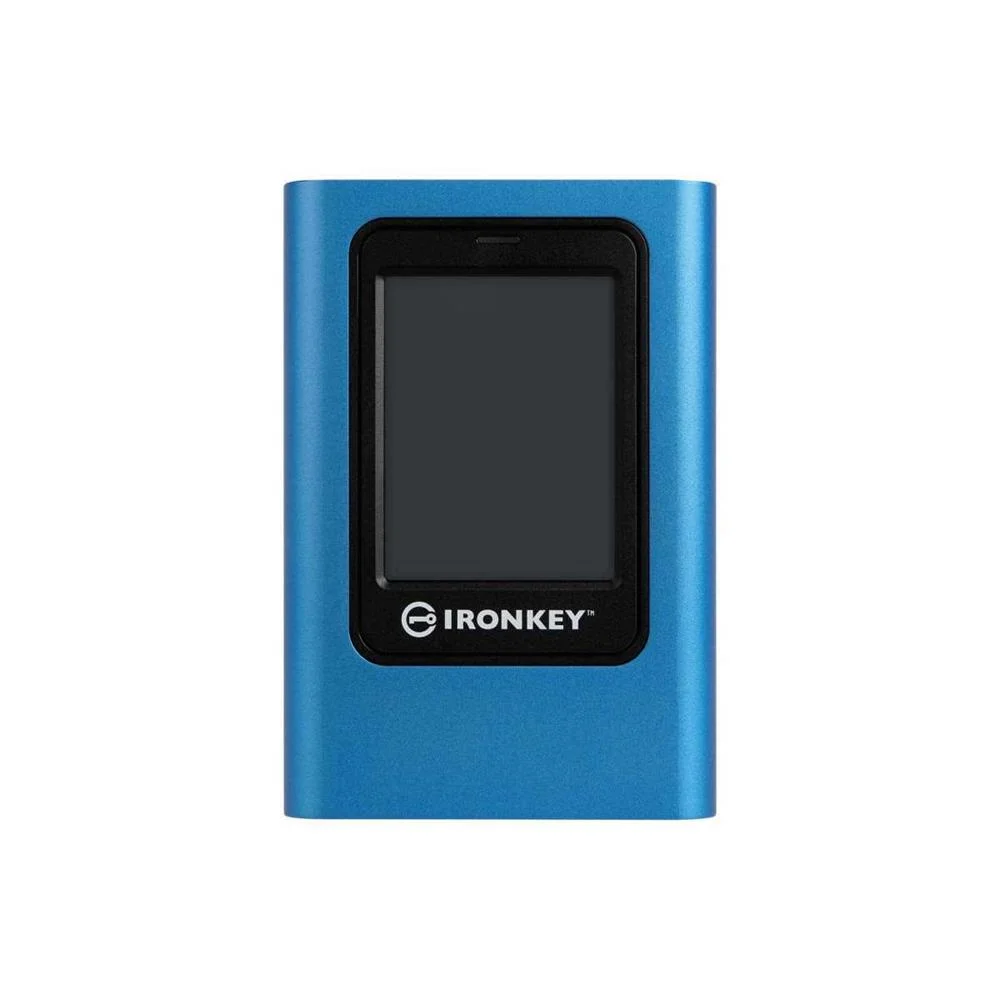 Disco Externo Technology Ironkey Vault Privacy 80 1.92tb 3.2 Gen1 Azul - Kingston