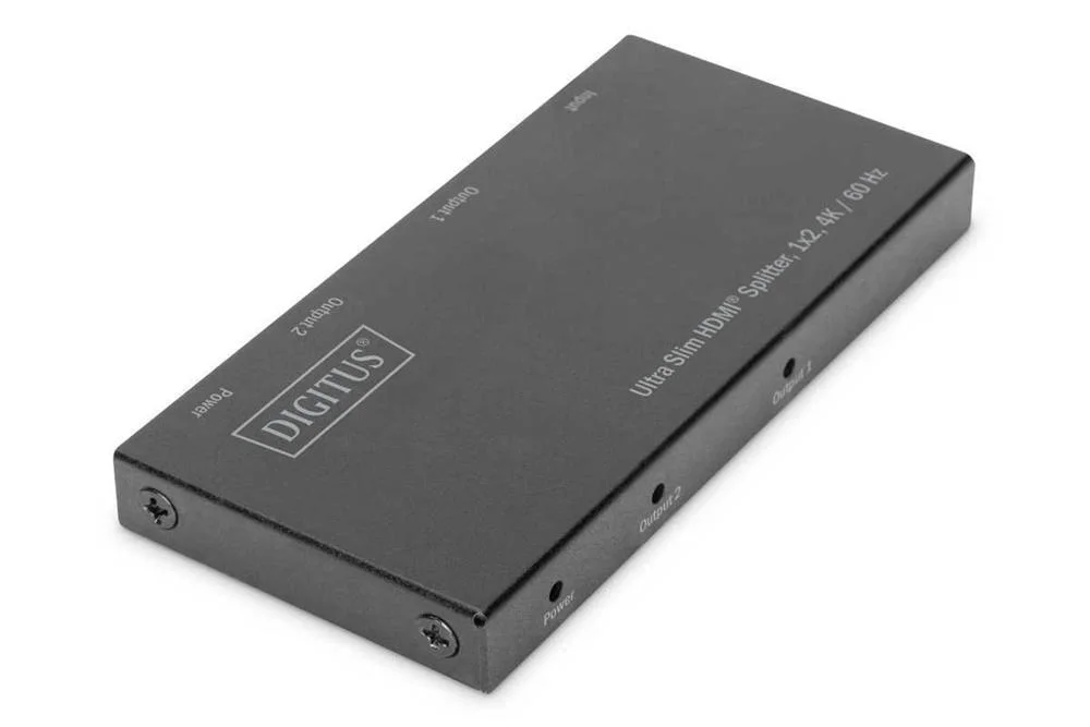 Digitus Ultra Slim Hdmi Splitter, 1x2, 4k / 60 Hz
