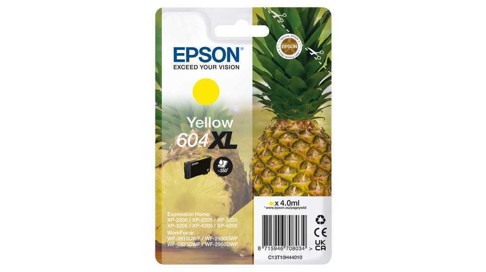 Epson 604xl Tintenpatrone Yellow C13t10h44010 Epson Xp-2200