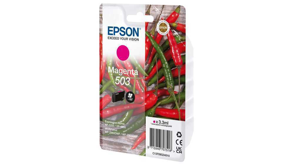 Tinteiro Epson 503 Magenta  - Wf-296x, Xp-520x