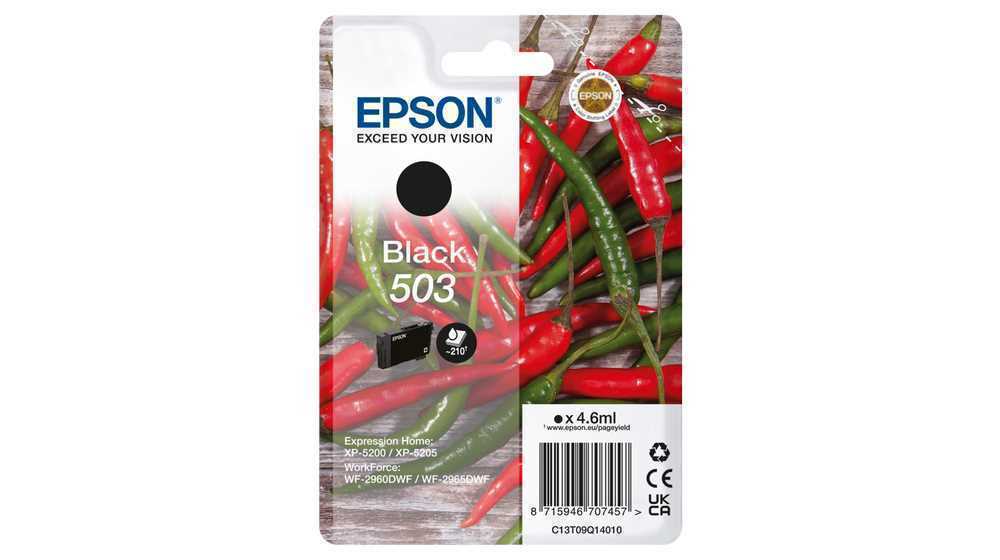 Tinteiro Epson 503 Preto - Wf-296x, Xp-520x