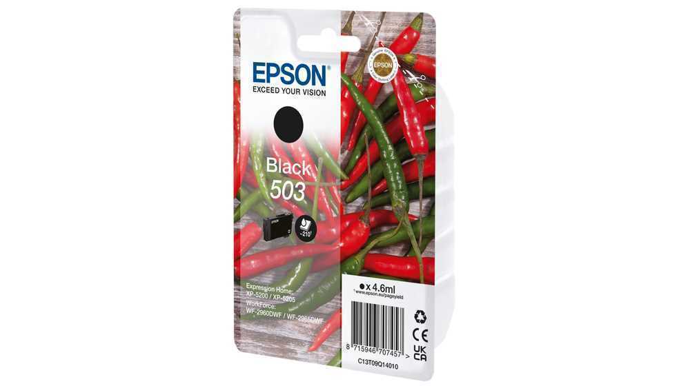 Tinteiro Epson 503 Preto - Wf-296x, Xp-520x