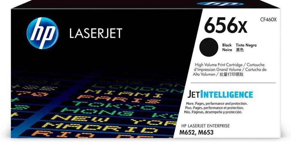Hp Toner Laserjet Original 656x Preto de Elevado .