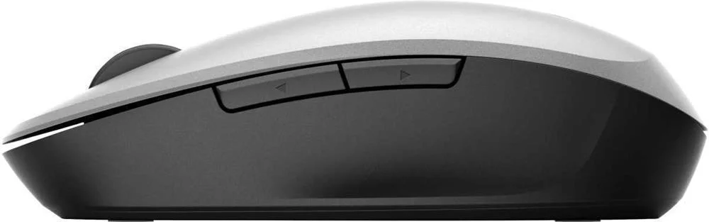 Rato Ótico Dual Mode Wireless 3600DPI Preto/Prate.