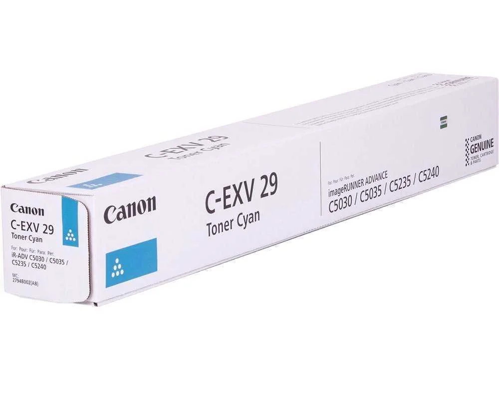 Canon C-Exv29 Toner 1 Unidade(S) Original Ciano