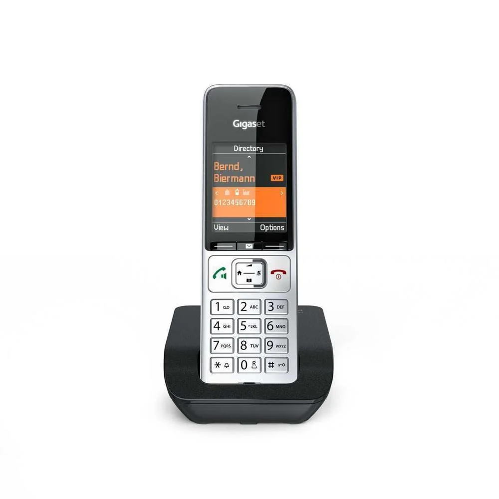 Gigaset COMFORT 500 prata-preto
