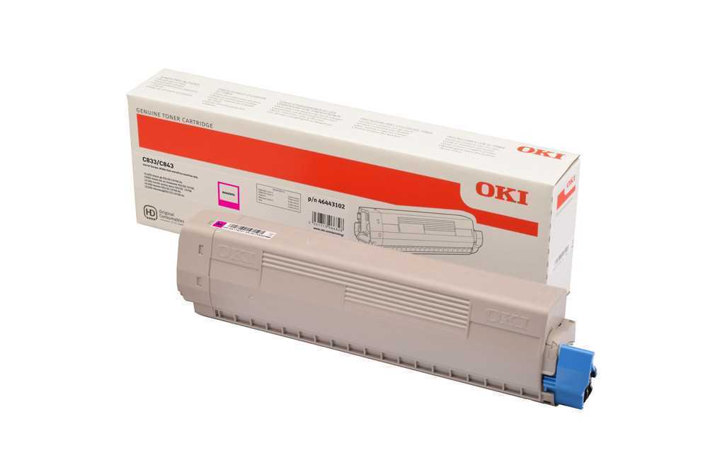 Oki 46443102 Toner 1 Unidade(S) Original Magenta