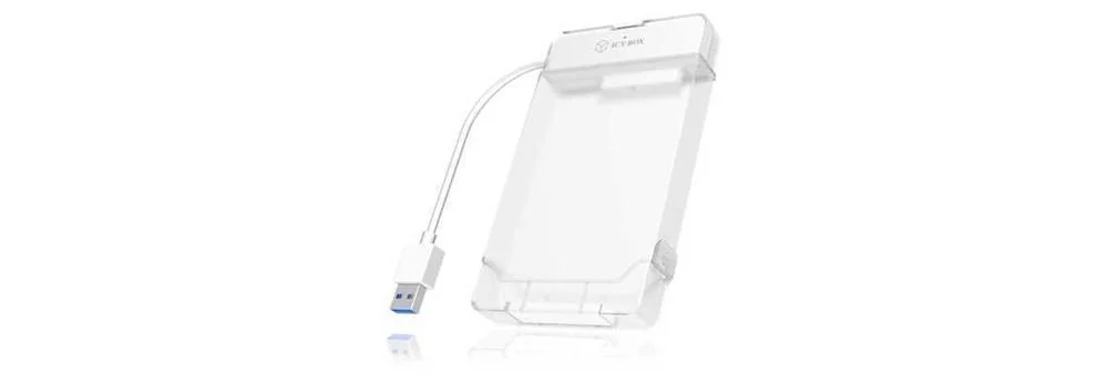 ICY BOX IB-AC703-U3 COMPARTIMENTO HDD/SSD BRANCO .