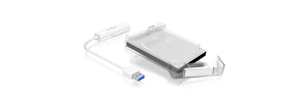 ICY BOX IB-AC703-U3 COMPARTIMENTO HDD/SSD BRANCO .
