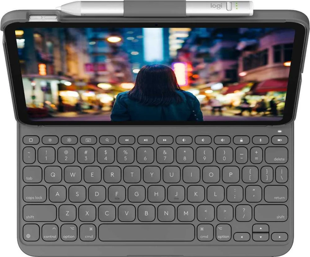 Logitech Bluetooth Slim Folio Ipad 10.Gen Oxford Grey