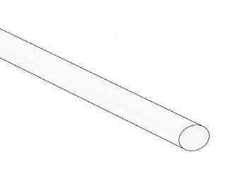 Shrinkable Tube 4.8mm - White - 50 Pcs