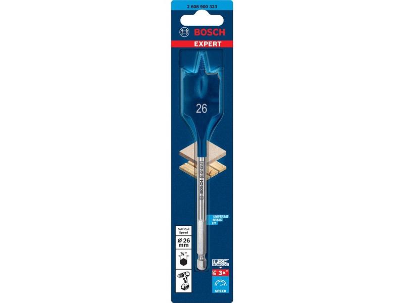 Broca Plana Bosch Expert Selfcut Speed 26x116mm