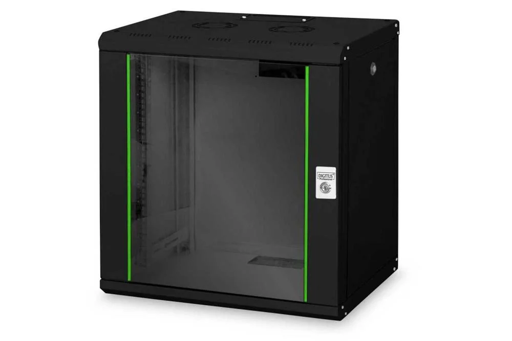 Digitus Wandgeh&auml;use     Unique  12he 643x600x450mm   Schwarz