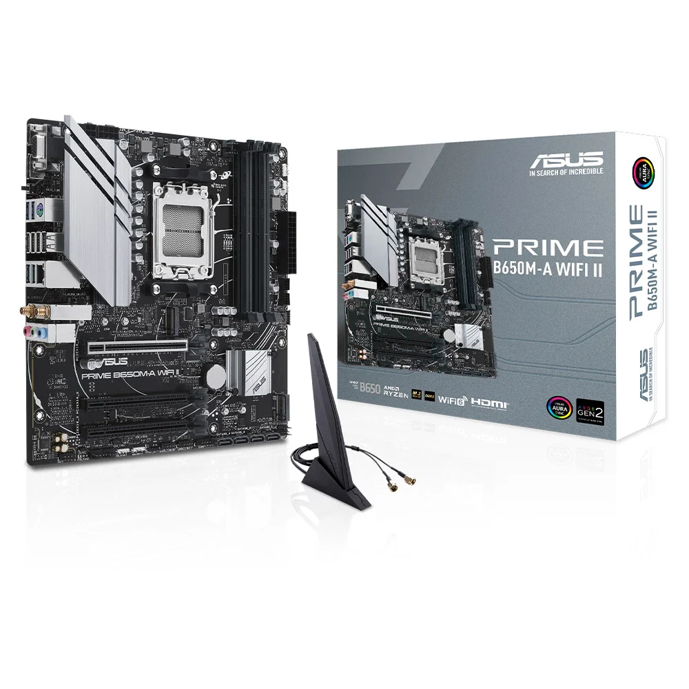 Asus Prime B650m-A Wifi Ii Amd B650 Zócalo Am5 Mi.