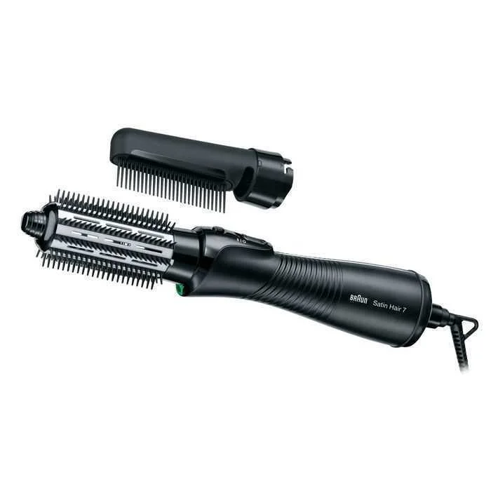 Braun Satin Hair 7 As 720 Hot Air Brush Black  Silver 700 W 2 M