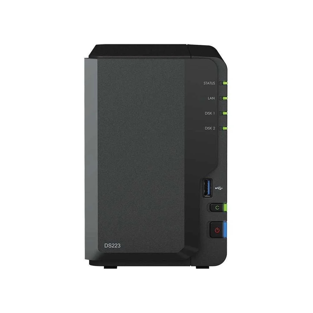 Synology Diskstation Ds223 Nas/Storage Server Desktop Ethernet Lan Rtd1619b