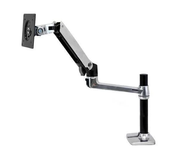 Ergotron Tischhalter Lx 1-Monitor -34"-11kg -Alu-Hohe Säule