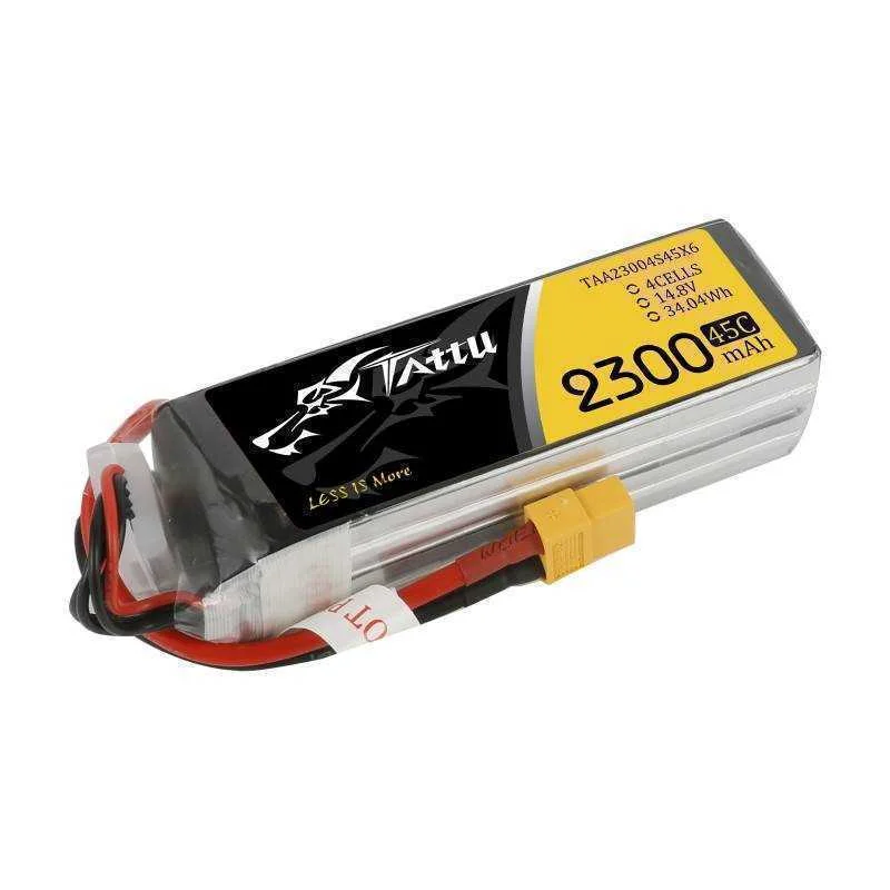 Baterie Tattu 2300mah 14,8v 75c 4s1p Xt60