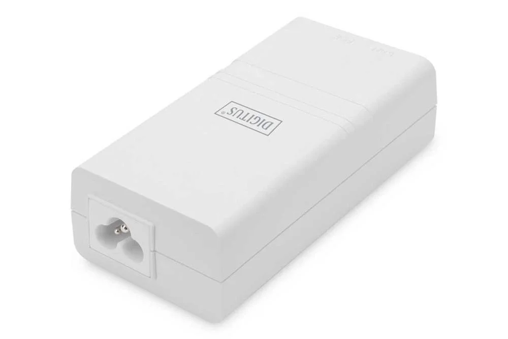 Digitus Gigabit Ethernet Poe Injektor 802.3af 15,4w Weiß