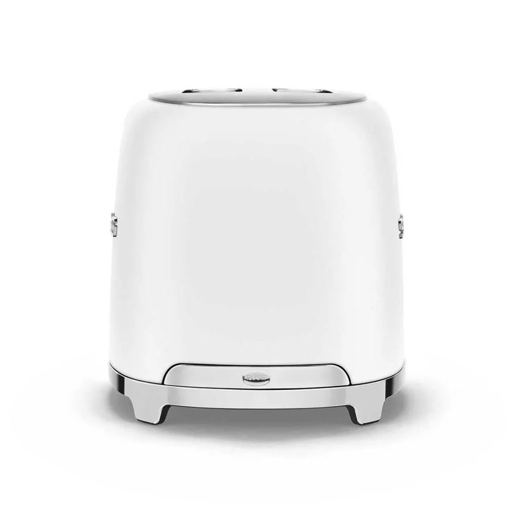 Smeg Toaster 2x2 50? Style Matt White Tsf01whmeu