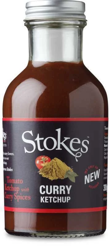 STOKES SAUCES CURRY KETCHUP MOLHO DE TOMATE 300 G