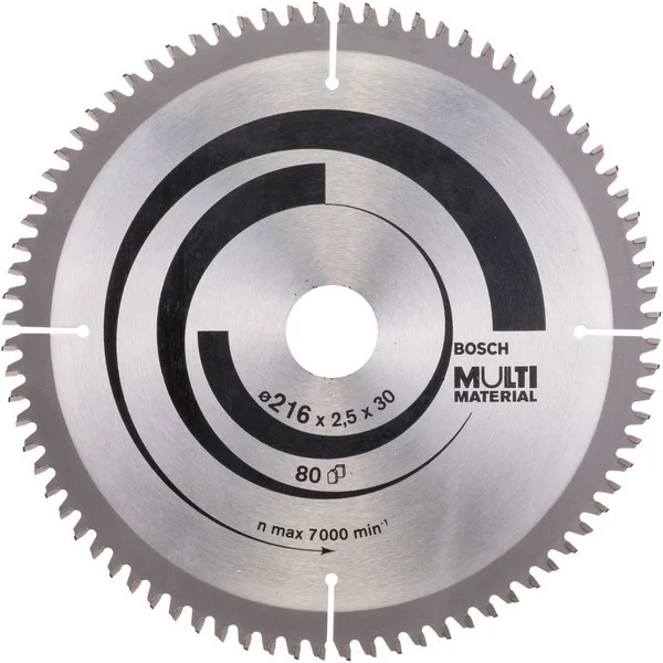Lâmina de serra circular Bosch 216x30x1,8mm
