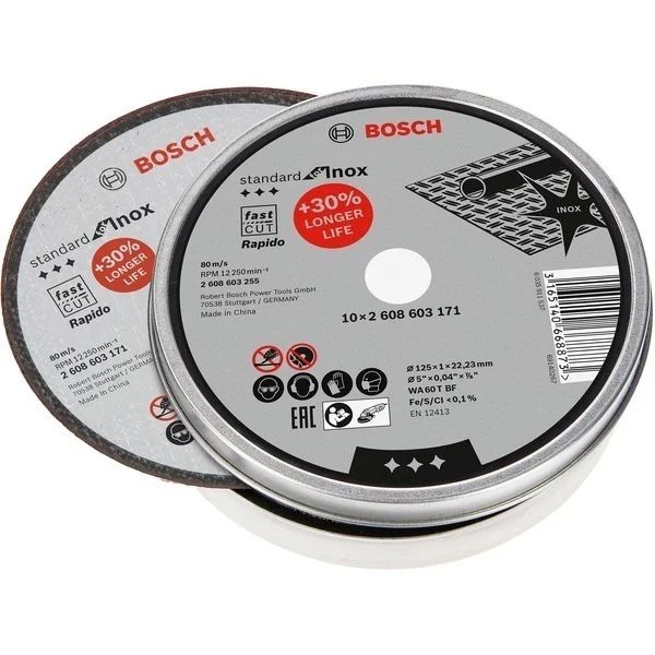 Disco de Corte Bosch Standard 125mm