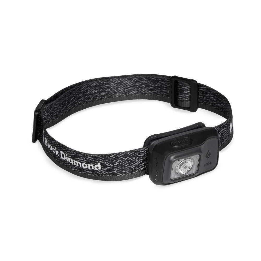 BLACK DIAMOND ASTRO 300-R GRAFITE LANTERNA DE CAB.