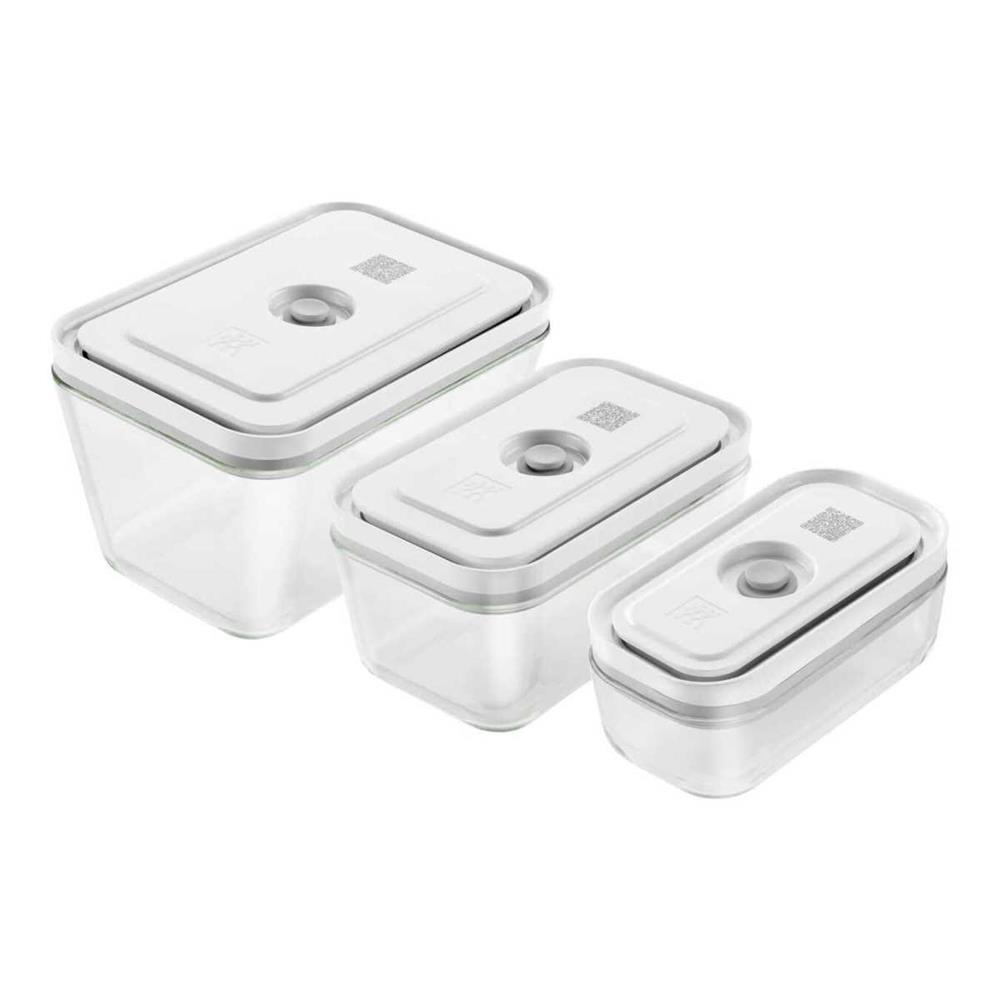 Set Of 3 Glass Containers Zwilling Fresh & Save