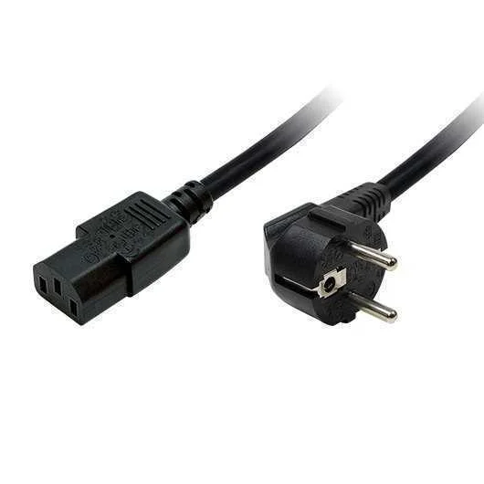 Logilink Power Cord, Cee-Vii-C13, Black, 1,80m
