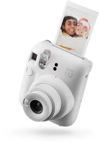 Máquina Fotográfica Instantânea Fujifilm Instax Mini 12 Branco Argila