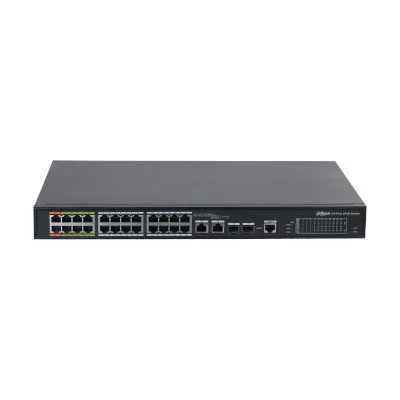 Dahua - Dh-Lr2226-24et-360-V2 - Switch Epoe 24 Pu.