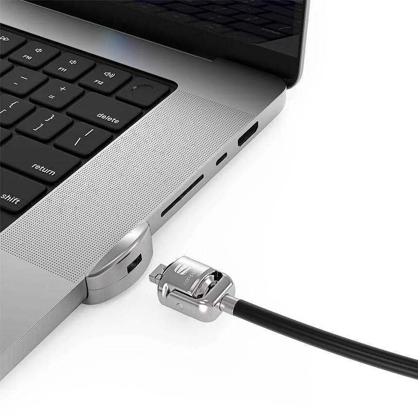 COMPULOCKS MBPR16LDG02KL CADEADO ANTIRROUBO PRETO.