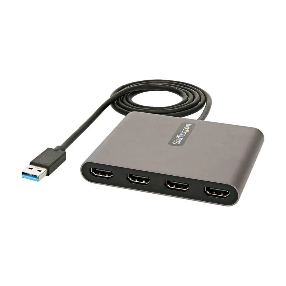 Adaptador Usb 3.0 a 4x Hdmi    Cabl