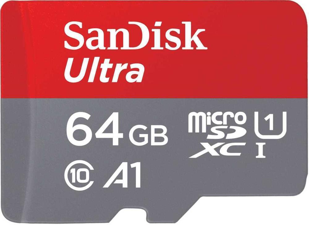 Sandisk Ultra  Microsdxc 64gb 140mb/S + Adaptador