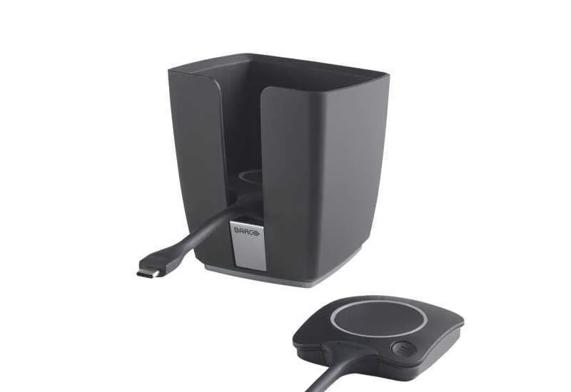 BARCO TRAY 2 X USB-C BUTTONS PRETO