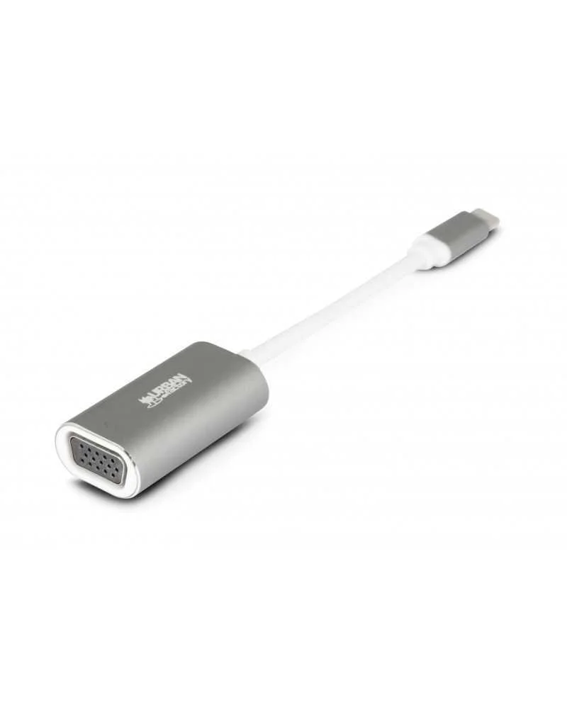 URBAN FACTORY AUV01UF ADAPTADOR GRÁFICO USB CINZE.