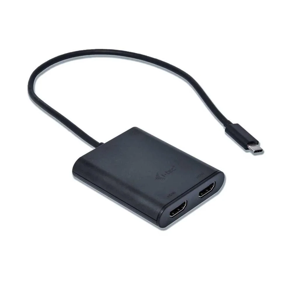Cabo Usb-C para Hdmi I-Tec C31dual Preto 4k Ultra Hd 