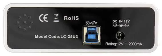 Lc-Power Lc-35u3 Caixa para Discos Rígidos Preto .