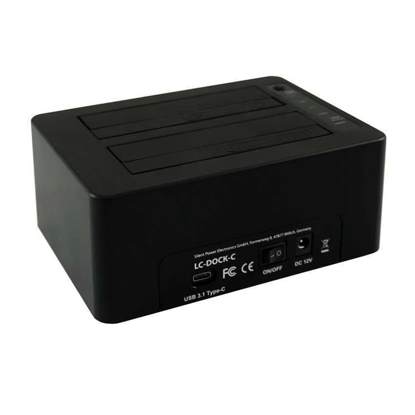 Lc-Power Lc-Dock-C Docking Station para Discos Rí.