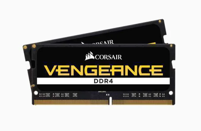 Corsair Vengeance - Ddr4 - Kit - 64 Gb: 2 X 32 Gb - So-Dimm 260-Pin - 3200 Mhz / Pc4-25600 - Unbuffe