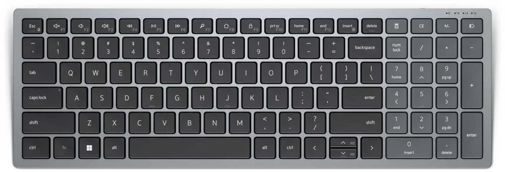 Dell Kb740 Teclado Rf Wireless + Bluetooth Qwertz.